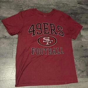 San Francisco 49ers Football T-Shirt Men's Medium